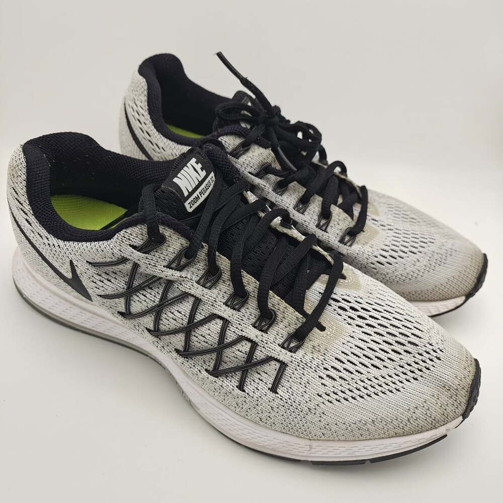 Nike Air Zoom Pegasus 32 Womens Size 9 Running Shoes Grey Black 749344-002 - Picture 2 of 8